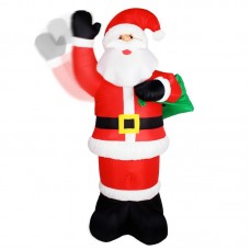 Mos Craciun cu Sac, Gonflabil, 2.4 m